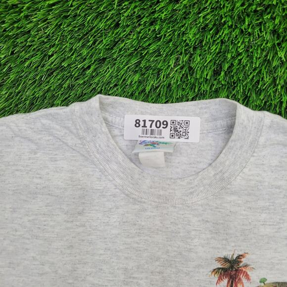 Vintage 2005 Bird Parrot Shirt S/M 20x26 Gray Beaks Bikers - Picture 8 of 15